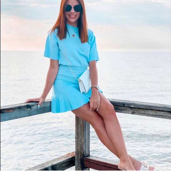 NWT ZARA LIGHT KNIT MINI DRESS - Picture 12 of 12